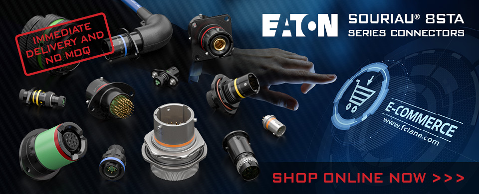 Eaton Souriau 8STA Connectors available from E-commerce online store with no MOQ